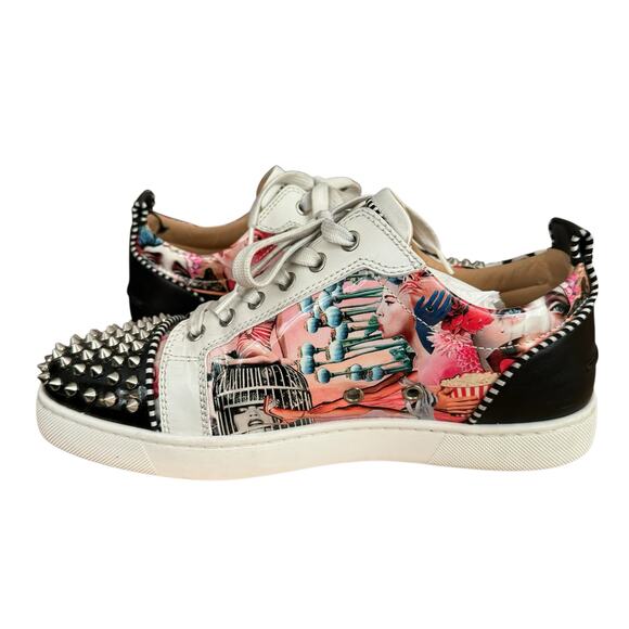 Christian Louboutin Louis Junior Spikes Orlato Sneakers Mens Size 40.5 main image 5